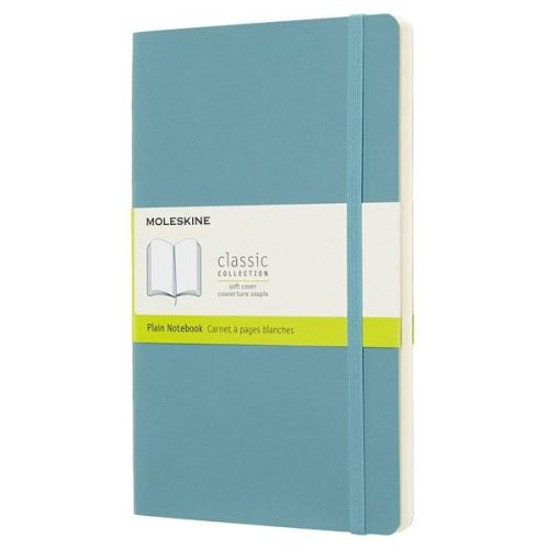 Rokovnik Notes blanko A5, LG PLAIN SOFT COVER, klasični dnevnik SVETLO PLAVI, Moleskine