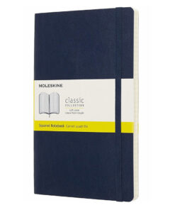 Rokovnik Notes kvadratići A5, LG SQUARED SOFT COVER, klasični dnevnik PLAVI, Moleskine