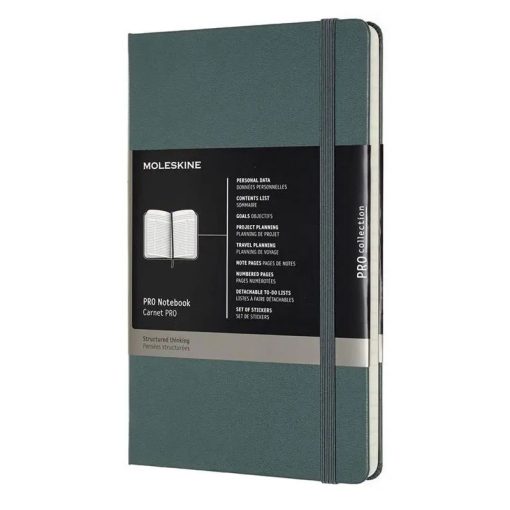 Rokovnik Notebook PRO COLLECTION A5 TP Hard Forest Green, Moleskine