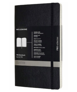 Rokovnik Notebook PRO COLLECTION A5 Soft Crni, Moleskine