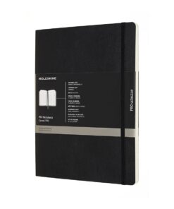Rokovnik Notebook XL PRO COLLECTION B5 SOFT COVER Crni, Moleskine