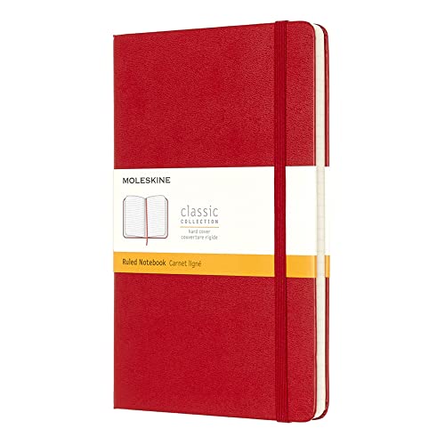 Rokovnik TP Notes s Linijama A5, LG RULED, klasični dnevnik CRVENI, Moleskine