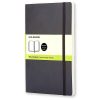 Rokovnik Notes blanko A5, LG PLAIN SOFT COVER, klasični dnevnik CRNI, Moleskine
