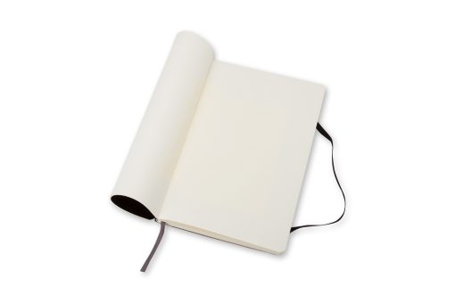 Rokovnik Notes blanko A5, LG PLAIN SOFT COVER, klasični dnevnik CRNI, Moleskine - Image 2