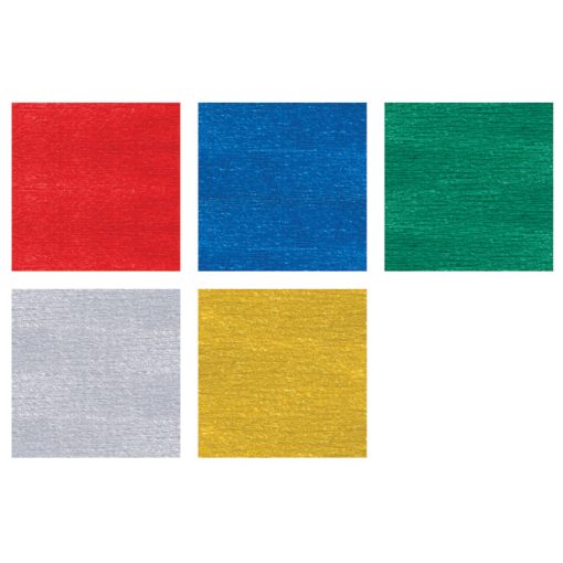 Krep papir rolna 50x150cm 80g Metal S1505004 srebrni argento, Sadipal Fabriano - Image 3