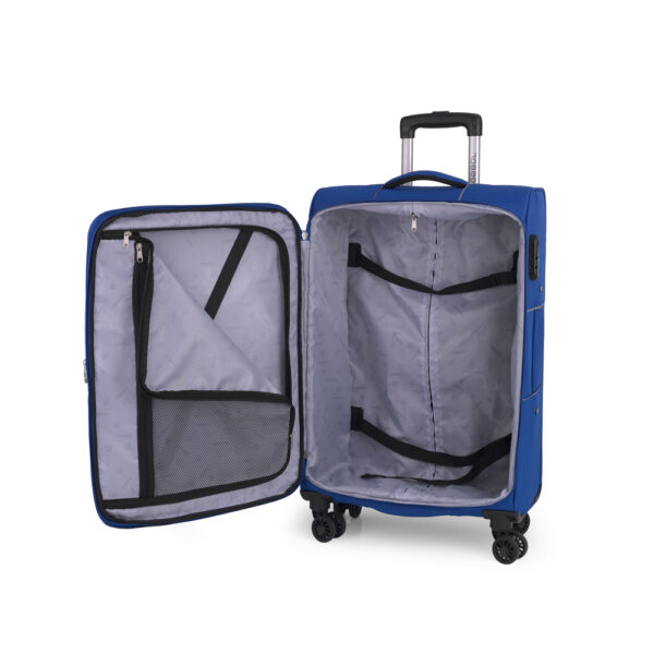 Kofer srednji 42x67x29 cm  polyester 71,3l-3,3 kg Lisboa plava Gabol