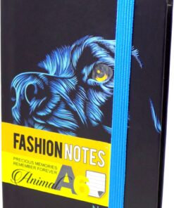Alternative view of Rokovnik Notes A6 sa lastišem FASHION ANIMAL, Optimum