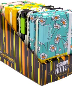 Rokovnik Notes A6 sa lastišem FASHION DAISY, Optimum