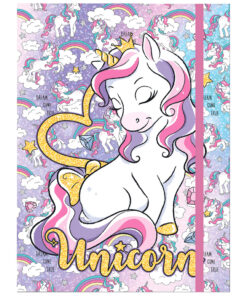 Alternative view of Fascikla A4 sa gumom 3D UNICORN 3cm, Optimum