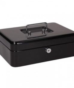 Kasa ručna za novac CB320 sa ključem 20cm CRNA