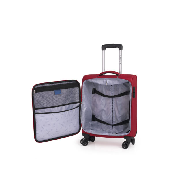 Kofer mali (kabinski) 39x55x20 cm  polyester 36,6l-2,5 kg Lisboa crvena Gabol