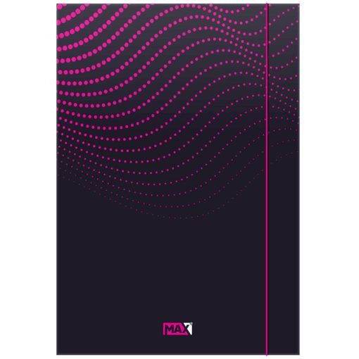 Fascikla A4 sa gumom MAX Magenta, Optimum - Image 4