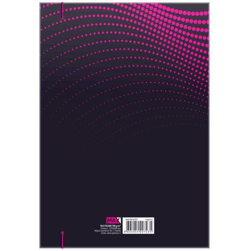 Fascikla A4 sa gumom MAX Magenta, Optimum - Image 3
