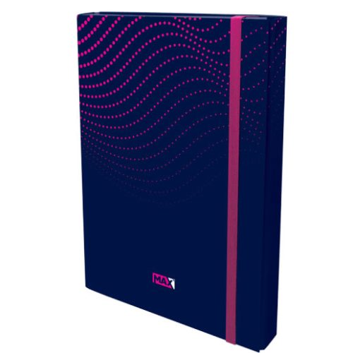 Fascikla A4 3D BOX Magenta sa lastišem, Optimum