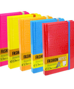 Rokovnik Notes A6 sa lastišem FASHION ONE COLOR, Optimum