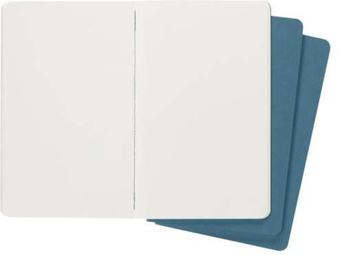 Rokovnik Notes blanko A5 CAHIER JOURNAL set 3komada, Živahno Plava, 80 stranica, Moleskine - Image 6