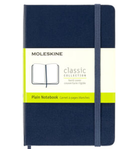 Rokovnik Notes POCKET PLAIN A6, TP blanko, Saphire Blue, Moleskine