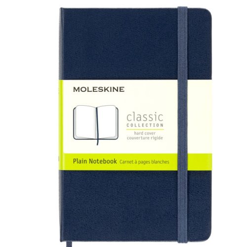 Rokovnik Notes POCKET PLAIN A6, TP blanko, Saphire Blue, Moleskine