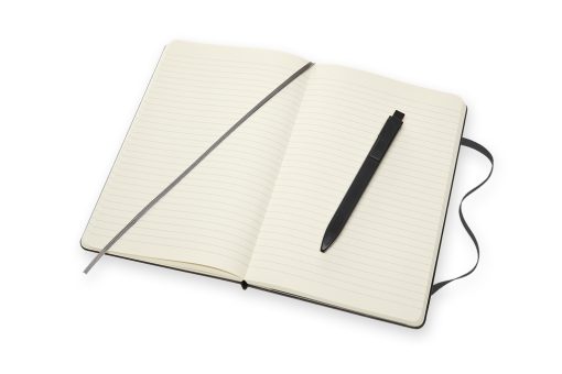 Rokovnik Notes CRNI,dikto, A5 BUNDLE + Hemijska olovka, Moleskine - Image 4