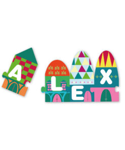 Alternative view of Slagalice u kućici 40pcs ALPHABET PUZZLE 14805, Apli