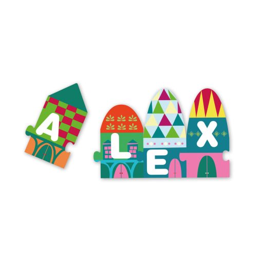 Slagalice u kućici 40pcs ALPHABET PUZZLE 14805, Apli - Image 2