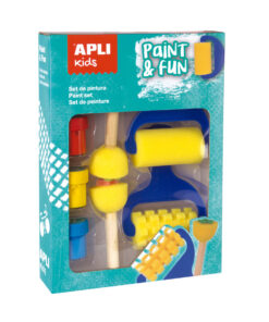Kreativni Set PAINT & FUN za slikanje rol sunđerima i pečatima 15135, Apli