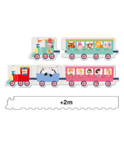 Alternative view of Slagalice Voz u kućici 24pcs PUZZLE TRAIN 16485, Apli