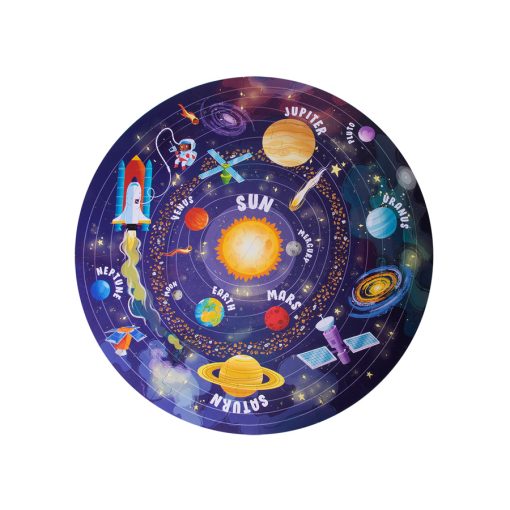 Kružne puzzle 48kom Slagalica kružnog oblika SOLAR SYSTEM 18200, Apli - Image 2