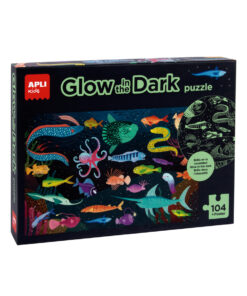 Slagalice 104pcs GLOW IN DARK OCEAN 18455, Apli