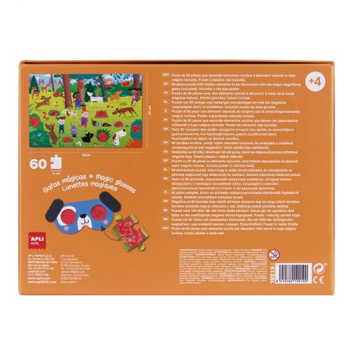 Slagalice 60pcs TOP SECRET PUZZLE DOGS 19219, Apli - Image 3