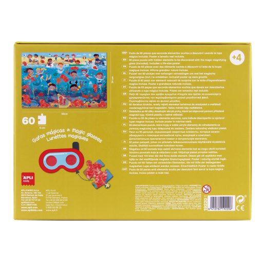 Slagalice 60pcs TOP SECRET PUZZLE SEA 19220, Apli - Image 4