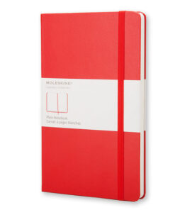 Rokovnik Notes POCKET PLAIN A6, TP blanko, Crveni, Moleskine