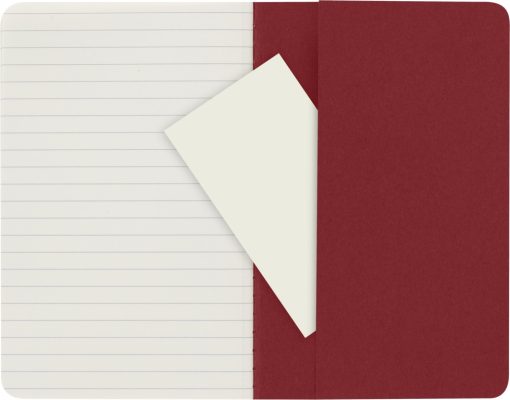 Rokovnik Notes dikto A6 CAHIER JOURNAL set 3komada, Crveni, 64 stranice, Moleskine - Image 3