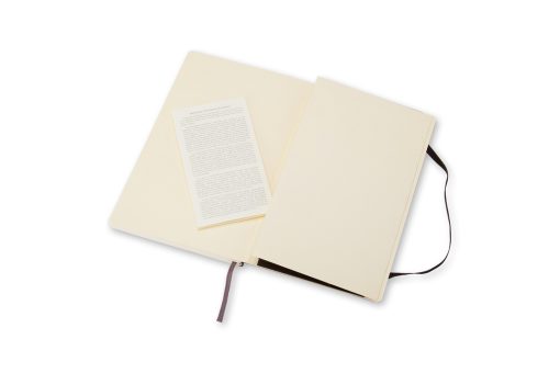 Rokovnik Notes POCKET PLAIN A6, SOFT COVER blanko Crni, Moleskine - Image 4