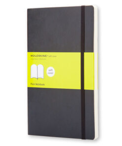 Rokovnik Notes POCKET PLAIN A6, SOFT COVER blanko Crni, Moleskine