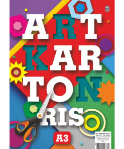 ART Karton papir A3 250gr/m2 5x10 boja, 50lista, Optimum