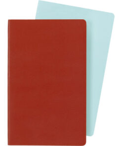 Alternative view of Rokovnik Notes VOLANT 2komada, Oragne-Aqua A5 Sitan Karo-Dikto, Moleskine