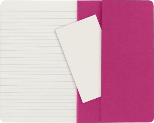 Rokovnik Notes dikto A5 CAHIER JOURNAL set 3komada, Kinetic Pink, 80 stranica, Moleskine - Image 6