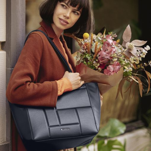 Torba na rame ženska 31x29x16 cm Cloe plava Gabol