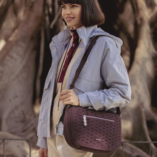 Torba na rame ženska 33x22x8 cm Thais bordo Gabol