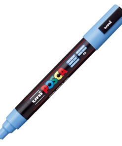 Marker na vodenoj bazi POSCA SKY BLUE 48 - NEBESKO PLAVI 1,8 - 2,5 mm PC-5M