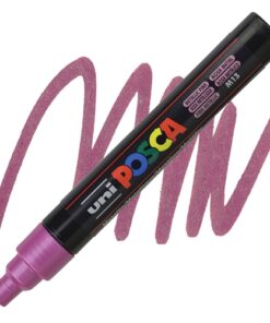 Marker na vodenoj bazi POSCA METALLIC PINK 1,8 - 2,5 mm PC-5M