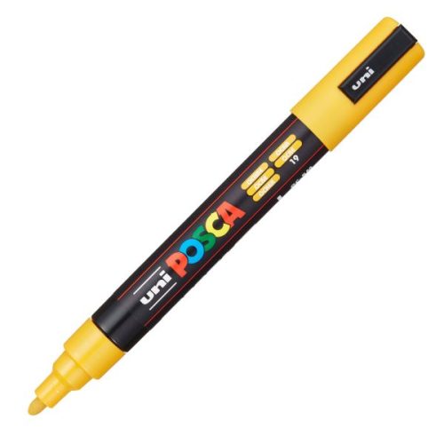Marker na vodenoj bazi POSCA OCHRE 19 - OKER, Uni
