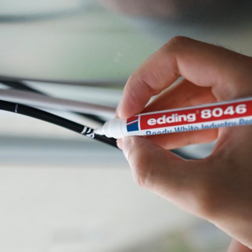 Industrijski marker E-8046 ready white pen 1-3mm bela Edding