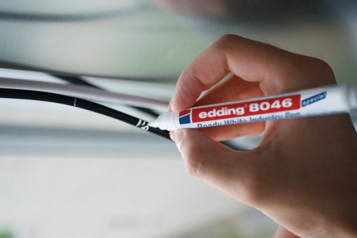 Industrijski marker E-8046 ready white pen 1-3mm bela Edding