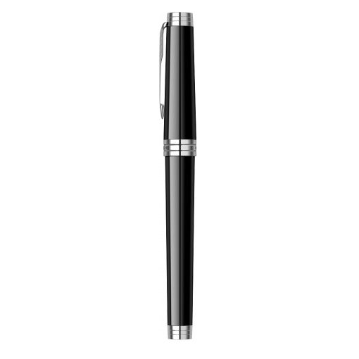 Roler olovka PARKER Royal Premier Black Lacquer CT - Image 4