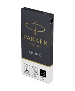 Patrone za nalivpero Parker Royal Quink Black Permanent
