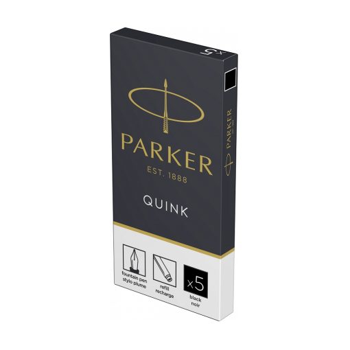 Patrone za nalivpero Parker Royal Quink Black Permanent