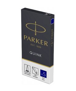 Patrone za nalivpero Parker Royal Quink Blue Permanent