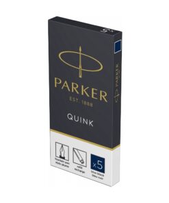 Patrone za nalivpero Parker Royal Quink Blue/Black Permanent